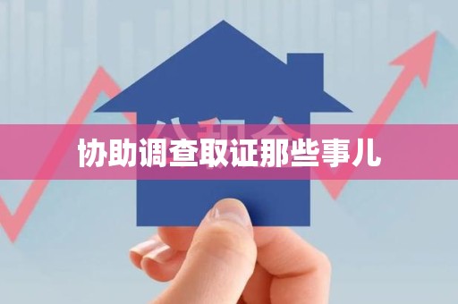 彭泽协助调查取证那些事儿